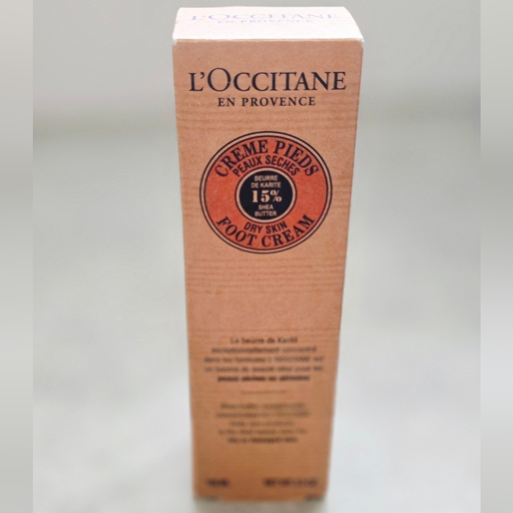 Large L'Occitane Foot Cream (New, Unopened)